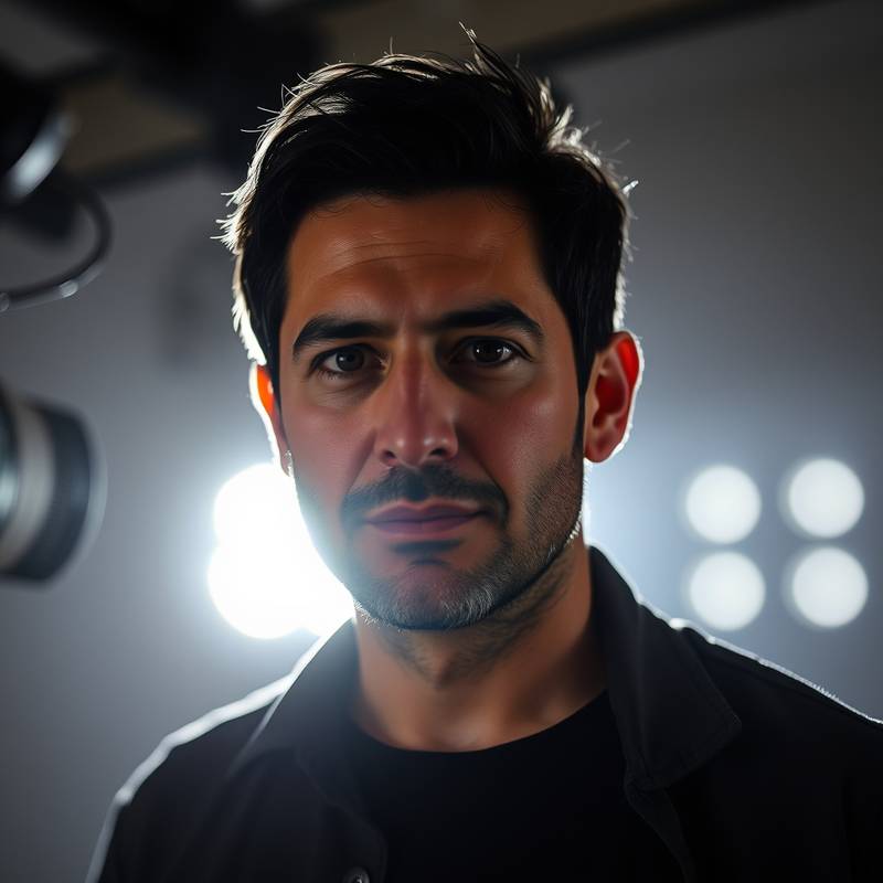 Retrato de Javier Pérez, Director de Producción de Creativa Films.