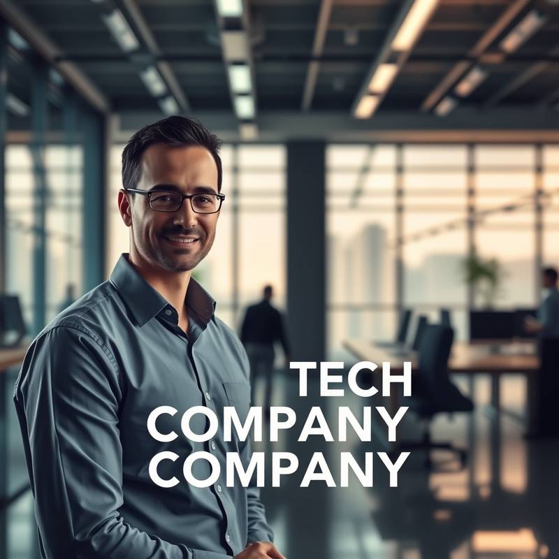 Video promocional para una empresa de tecnología.